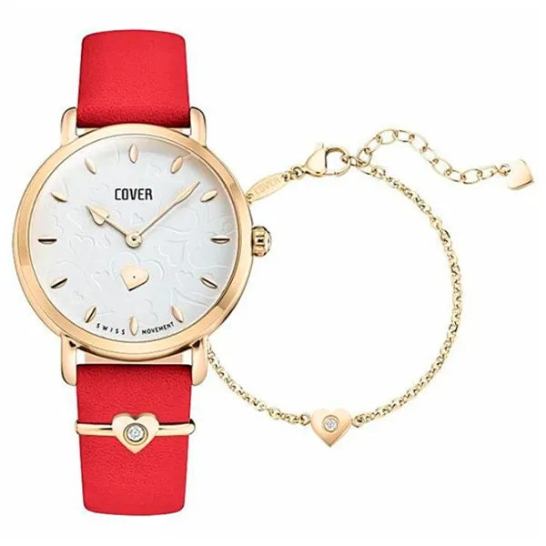 Ceas de mână pentru femei Cover SET.CO1002.02 Cuarț/ 34 mm photo 1