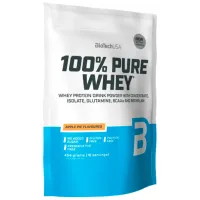 Proteină BioTechUSA 100% Pure Whey 454 gr (5999076249619) praf/ Plăcintă cu mere