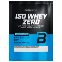 Proteină BioTechUSA Iso Whey Zero 25 g (5999076222827) praf/ Nucă de cocos