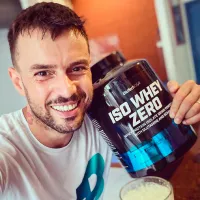 Proteină BioTechUSA Iso Whey Zero 908 g (5999076222933) praf/ Lemon, cheesecake photo 3
