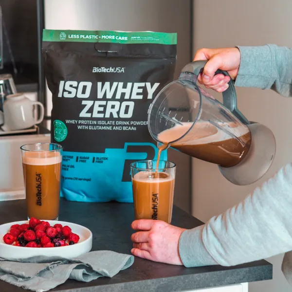 Proteină BioTechUSA Iso Whey Zero 908 g (5999076233335) praf/ Caramelă sărată photo 4 Proteină BioTechUSA Iso Whey Zero 908 g (5999076233335) praf/ Caramelă sărată photo 4