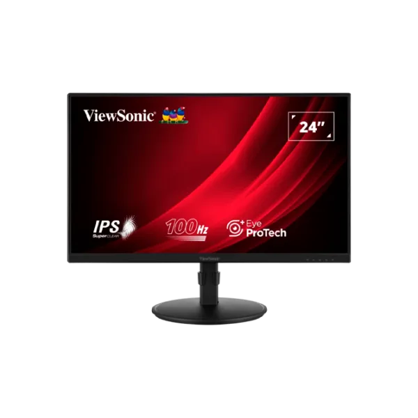Монитор Viewsonic VA2408-HDJ 23.8" Full HD 100 Гц/ 1 мс/ Черный photo 1