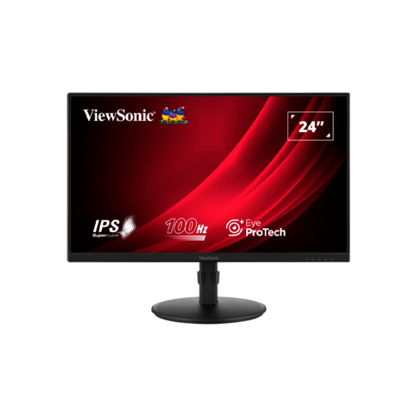 Монитор Viewsonic VA2408-HDJ 23.8" Full HD 100 Гц/ 1 мс/ Черный photo 1