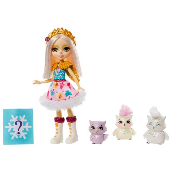 Кукла Enchantimals Odele Owl GJX46 модель / 4+ photo 1 Кукла Enchantimals Odele Owl GJX46 модель / 4+ photo 1