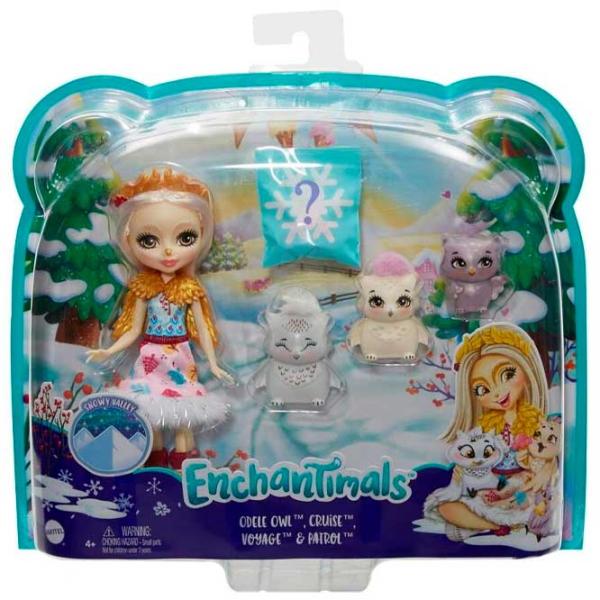 Кукла Enchantimals Odele Owl GJX46 модель / 4+ photo 4 Кукла Enchantimals Odele Owl GJX46 модель / 4+ photo 4