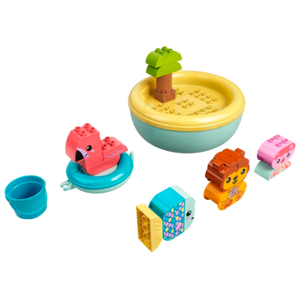 Constructor LEGO Bath Time Fun: Floating Animal Island Figuri/ Multicolor photo 2