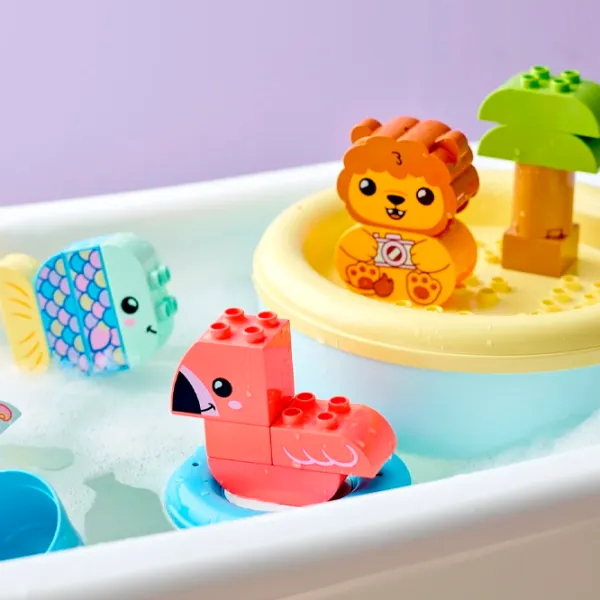 Constructor LEGO Bath Time Fun: Floating Animal Island Figuri/ Multicolor photo 7