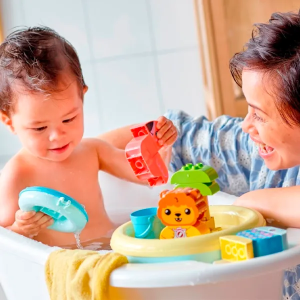 Constructor LEGO Bath Time Fun: Floating Animal Island Figuri/ Multicolor photo 9