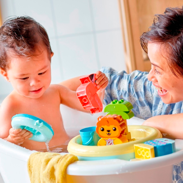 Constructor LEGO Bath Time Fun: Floating Animal Island Figuri/ Multicolor photo 9