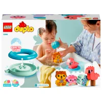 Constructor LEGO Bath Time Fun: Floating Animal Island Figuri/ Multicolor photo 11