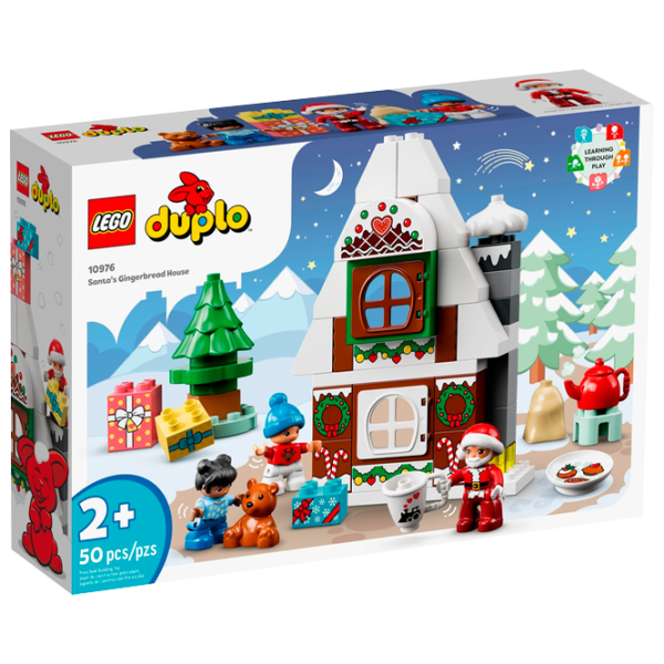 Constructor LEGO Santa's Gingerbread House Figuri/ Multicolor photo 1