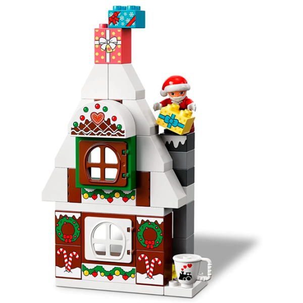 Constructor LEGO Santa's Gingerbread House Figuri/ Multicolor photo 3