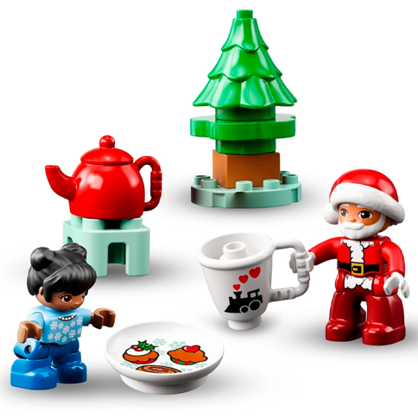 Constructor LEGO Santa's Gingerbread House Figuri/ Multicolor photo 4