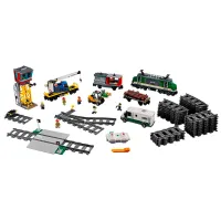Constructor cu telecomandă LEGO Cargo Train Tren/ Multicolor photo 2