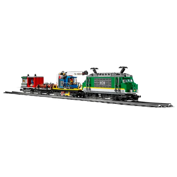 Constructor cu telecomandă LEGO Cargo Train Tren/ Multicolor photo 3