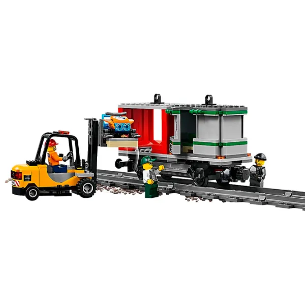 Constructor cu telecomandă LEGO Cargo Train Tren/ Multicolor photo 4
