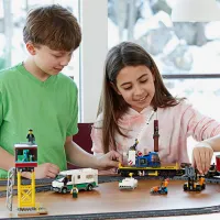 Constructor cu telecomandă LEGO Cargo Train Tren/ Multicolor photo 10