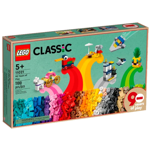 Конструктор LEGO 90 Years of Play Классический/ Разноцветный photo 1