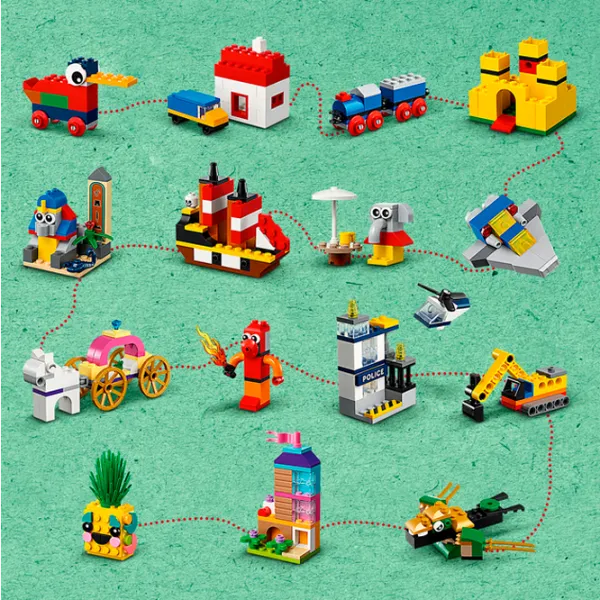 Конструктор LEGO 90 Years of Play Классический/ Разноцветный photo 7
