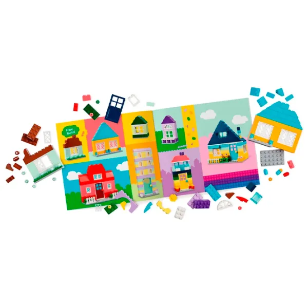 Constructor LEGO Creative Houses Clasic/ Multicolor photo 5