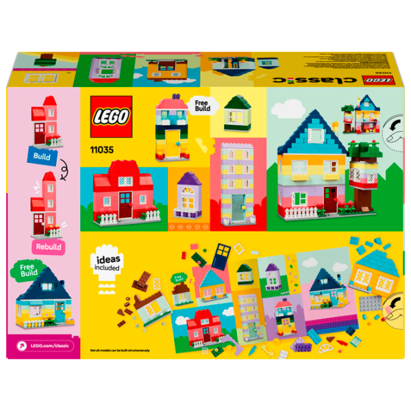 Constructor LEGO Creative Houses Clasic/ Multicolor photo 14