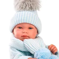 Кукла Llorens Tino Toquilla Bambi Azul 84337 малыш/ 3+ photo 4