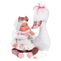 Кукла Llorens Tina Recien Nacida 84456 малыш/ 3+