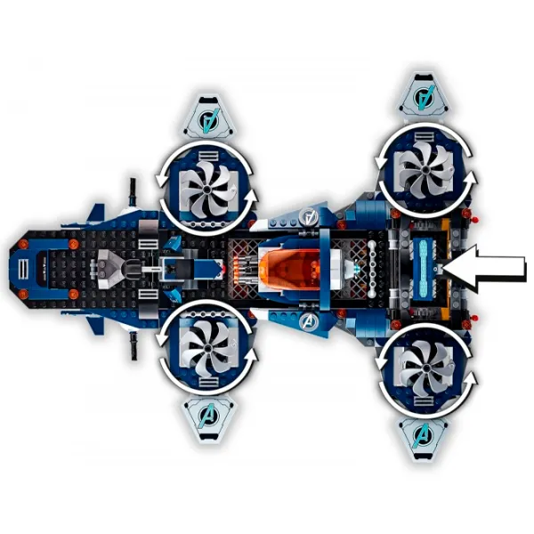 Constructor LEGO Avengers Helicarrier Scenă din film/ Multicolor photo 5