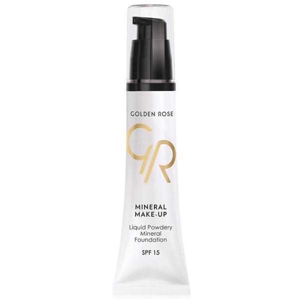 Тональный крем Golden Rose Liquid Powdery Mineral Foundation 30 мл photo 1 Тональный крем Golden Rose Liquid Powdery Mineral Foundation 30 мл photo 1
