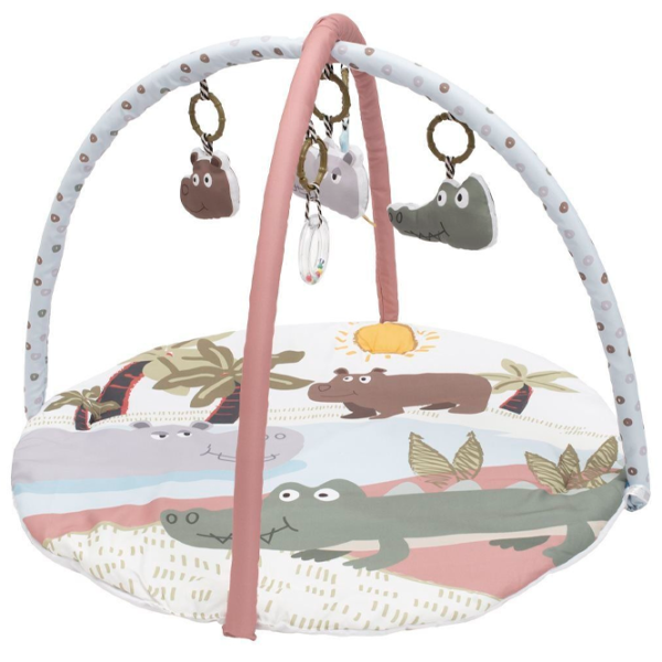 Covoraş pentru joc Baby Mix Sahara (53590) 0+/ Rotund/ Beige photo 1