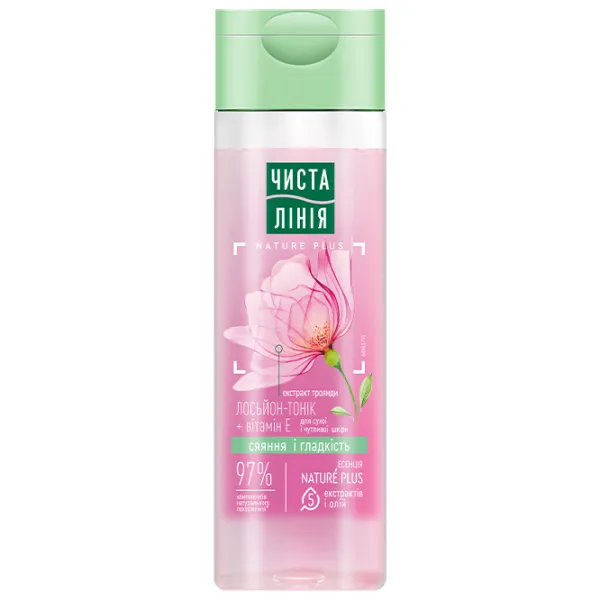 Loțiune-tonic pentru față Чистая Линия Nature Plus 115 ml photo 1 Loțiune-tonic pentru față Чистая Линия Nature Plus 115 ml photo 1
