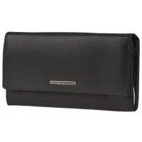 Кошелек для женщин Green Burry Oceanic Nappa Натуральная кожа/ Черный
