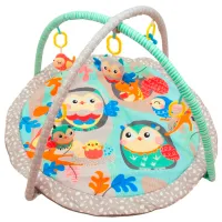 Covoraş pentru joc Baby Mix Alexis (TK/ 3435PP) 0+/ Rotund/ Gray