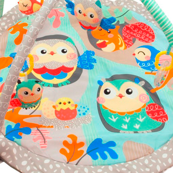 Игровой коврик Baby Mix Alexis (TK/ 3435PP) 0+/ Круглый/ Серый photo 3