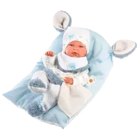 Кукла Llorens Nico Recien Nacido Cojin Azul 73895 малыш/ 3+