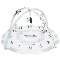 Covoraş pentru joc Baby Mix Months (53100) 0+/ Rotund/ White