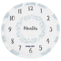 Covoraş pentru joc Baby Mix Months (53100) 0+/ Rotund/ White photo 3