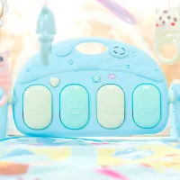 Covoraş pentru joc Aiyingle Harmonium (00-00693346) 0+/ Oval/ Blue photo 3