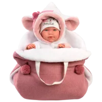Păpușă Llorens Mimi Lloron Perrito Smile 74048 bebeluș/ 3+