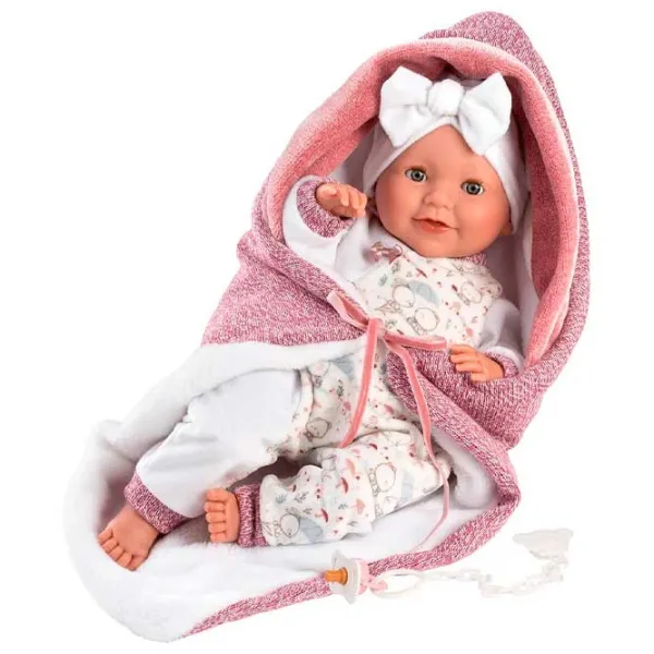 Păpușă Llorens Heidi Llorona Toquilla 74040 bebeluș/ 3+ photo 3