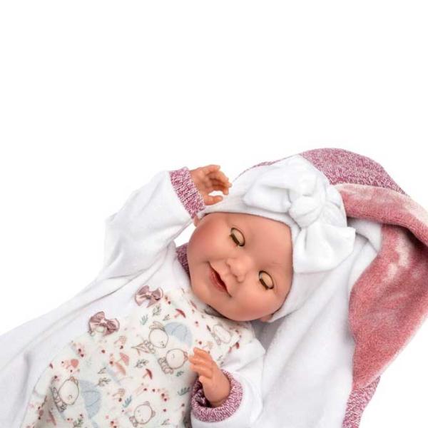 Păpușă Llorens Heidi Llorona Toquilla 74040 bebeluș/ 3+ photo 4