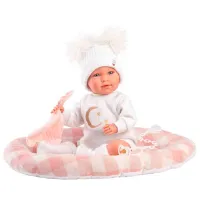 Кукла Llorens Mimi Llorona Bordado Luna 74034 малыш/ 3+ photo 3