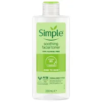 Toner pentru față Simple Soothing Facial Toner 200 ml