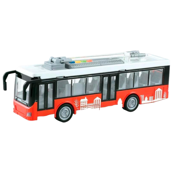 Troleibuz Noriel Cool Machines INT4029 Red photo 1
