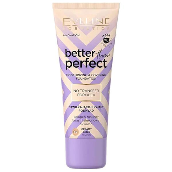 Тональный крем Eveline Cosmetics Foundation EV Better Than Perfect 30 мл/ Cream Beige photo 1 Тональный крем Eveline Cosmetics Foundation EV Better Than Perfect 30 мл/ Cream Beige photo 1