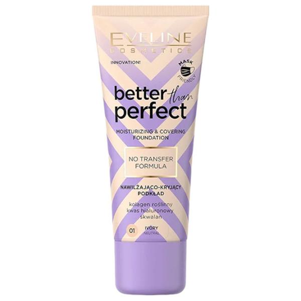 Тональный крем Eveline Cosmetics Foundation EV Better Than Perfect 30 мл/ Слоновая кость photo 1 Тональный крем Eveline Cosmetics Foundation EV Better Than Perfect 30 мл/ Слоновая кость photo 1
