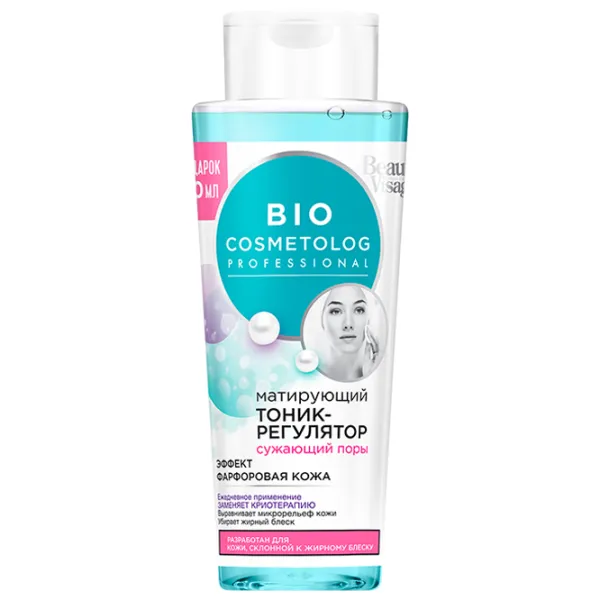 Tonic pentru față Bio Cosmetolog Professional Tonic-regulator matifiant 260 ml photo 1