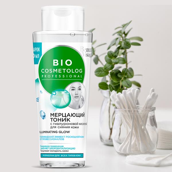 Tonic pentru față Bio Cosmetolog Professional Tonic strălucitor 260 ml photo 2 Tonic pentru față Bio Cosmetolog Professional Tonic strălucitor 260 ml photo 2