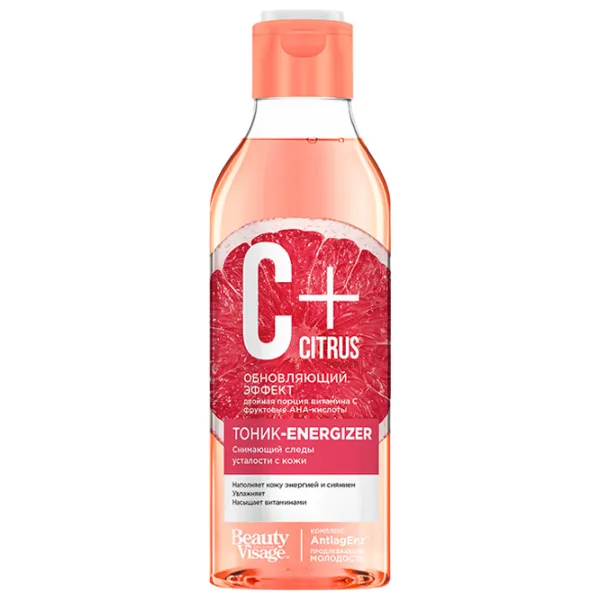 Тоник для лица Beauty Visage C+Citrus Тоник-energizer 245 мл photo 1 Тоник для лица Beauty Visage C+Citrus Тоник-energizer 245 мл photo 1