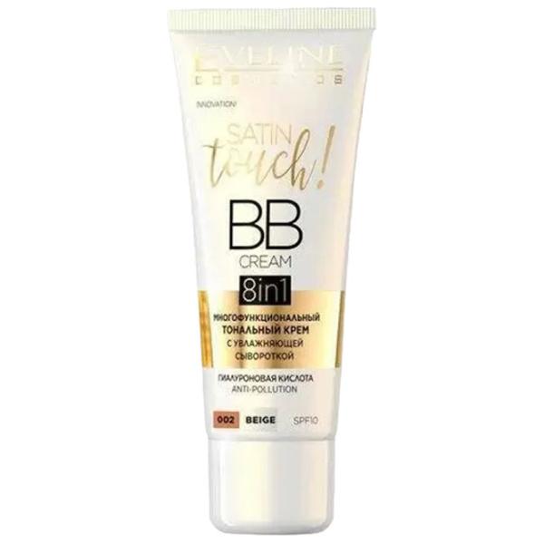 Тональный крем Eveline Cosmetics EV Satin Touch BB 8в1 30 мл/ Бежевый photo 1